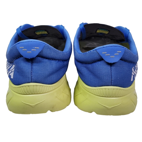 Hoka One One Mach 2 Profly Running Shoes Sneakers Blue Green Size 10.5 - Picture 5 of 14